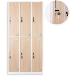 Szafa socjalna szkolna pracownicza Stanford Wood, skrytkowa,