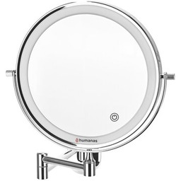 HUMANAS Lusterko kosmetyczne HS-BM01 Srebrny Zyskaj