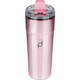 DrinkPod Metallic Range 450ml Termos do kawy, różowy,