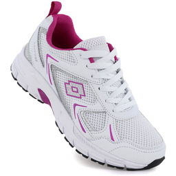 Buty sportowe sneakersy damskie białe róż Lotto KITAURA