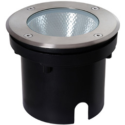 Lampa najazdowa LED srebrna metalowa AZ5844 z serii