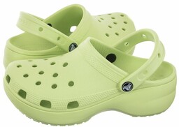 Klapki Crocs Classic Platform Clog W Celery 206750-335