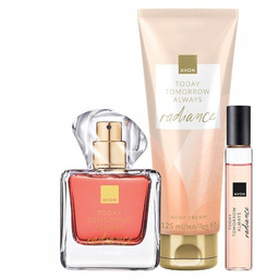 AVON Zestaw kosmetyków TTA Radiance woda 50ml+ krem