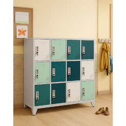 Szafa skrytkowa dziecięca do szatni Rio Green,