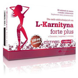 Olimp L-Karnityna Forte plus, 80 tabletek do ssania