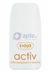 Ziaja anty-perspirant w kremie activ 60ml