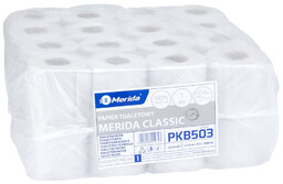 Merida PKB503 Papier toaletowy CLASSIC, biały, średnica 11
