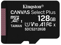 Kingston karta pamięci Canvas Select Plus, 128GB, micro