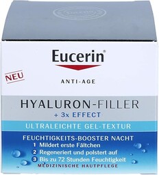 Eucerin Hyaluron-Filler nawilżający na noc 50 ml, nawilżający