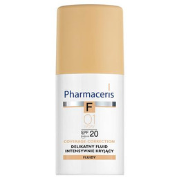 PHARMACERIS F Fluid Intensywnie Kryjący "01" z SPF20