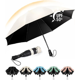 Parasol damski składany 106 cm przeciwwiatrowy automatyczny 210T