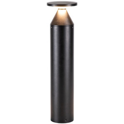 Słupek ogrodowy LED szary metalowy 30cm AZ5708