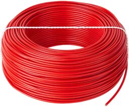Przewód instalacyjny LgY (1x1,5) drut 100m, czerwony