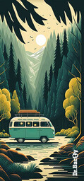 Ręcznik szybkoschnący dwustronny Dr.Bacty 70x140  Camper