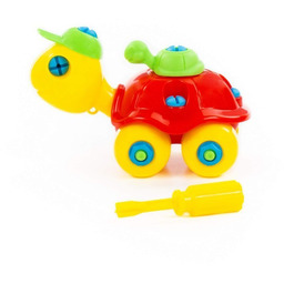 Wader Polesie, zabawka do skręcenia Żółwik, 83555