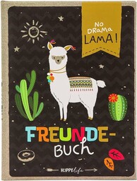 goldbuch 43581 Happylife Lama książka przyjaźni do wypełniania,