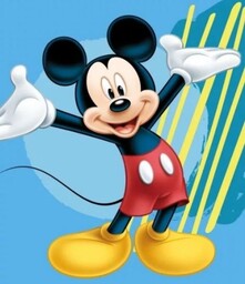 Kocyk polarowy Myszka Miki Mickey Mouse 120 x