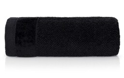Detexpol Ręcznik Vito 50x90 czarny frotte bawełniany 550g/m2