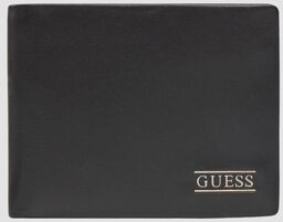GUESS Czarny męski portfel New Boston