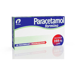 Paracetamol Farmina 250 mg - 10 czopków