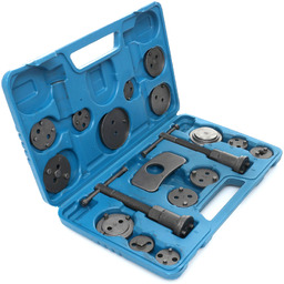 Zestaw do naprawy, wyciskania tłoczków hamulcowych 18 el.