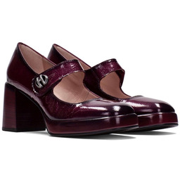 Czółenka damskie z paskiem Hispanitas HI254305 ROCK-I25 WINE