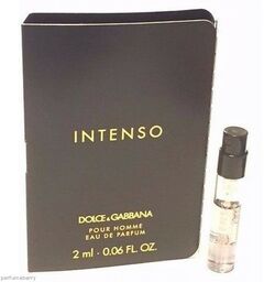 Dolce & Gabbana Pour Homme Intenso, Vzorka vone