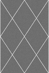 Dywan Royal Rhombs dark grey/cream 160x230cm, 160 x