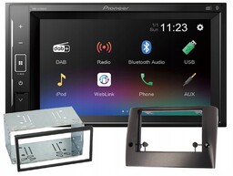 Radio Pioneer 2 Din Dab+ Bluetooth Fiat Stilo