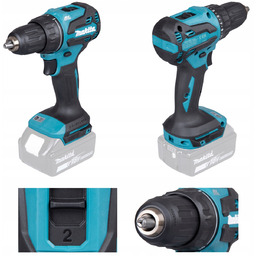Makita Wiertarko-wkrętarka akumulatorowa 18V 65Nm bezszczotkowa Lxt DDF490Z