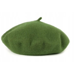 Beret Damski Klasyczny Francuski Wełniany Zimowy Jesienny Wiosenny