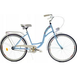 Rower miejski damski z przerzutkami DALLAS BIKE 26