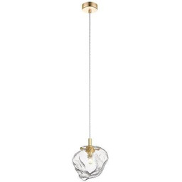 Zuma Line Lampa wisząca Rock P0488-01F-U8AC złota oprawa
