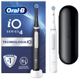 Zestaw szczoteczka magnetyczna ORAL B iO 4 duo