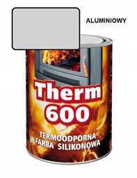 Farba żaroodporna Therm 600 700ml Aluminiowy