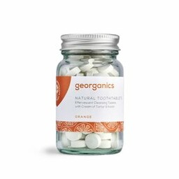 Georganics, naturalne tabletki do mycia zębów Orange, 120