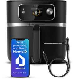 Frytownica niskotłuszczowa PHILIPS Airfryer Ovi Smart 2.0 HD9880/90