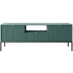 Szafka RTV Nova (RTV154), zielono/czarna