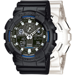 G-SHOCK SET GA-100B-7AER + BEZEL 10358741 + PASEK