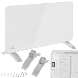 Grzejnik Elektryczny Konwektorowy Termostat Energooszczędny ścienny 1500W