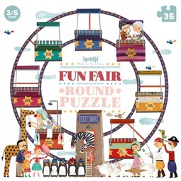 Londji: puzzle karuzela Fun Fair 36 el.