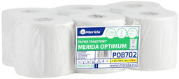Merida POB702 Papier toaletowy OPTIMUM CENTER PULL biały,