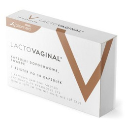 LACTOVAGINAL - 10 kapsułek dopochwowych -> Odbiór