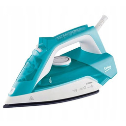 Żelazko parowe Beko SIM3122T 2200W Blokada kapania Biało-Turkusowe