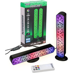 Minecraft oficjalnie licencjonowany zestaw 2 pasków świetlnych