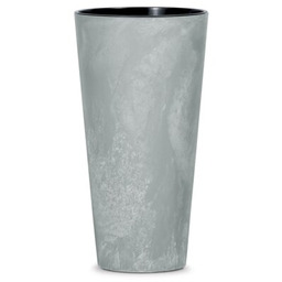 PROSPERPLAST Donica Tubus Slim Beton Effect DTUS250E-422U 15.5L