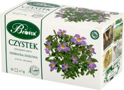 Bi Fix Czystek, herbata ziołowa, 30 saszetek