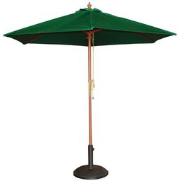 Bolero Parasol okrągły zielony 2370(H) x 2500(Ø) mm