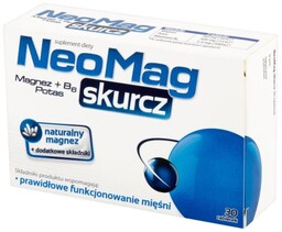 NeoMag Skurcz Magnez B6 + Potas, 30 tabletek