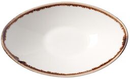 MISKA ŁÓDKA VANILLA 250x160 mm KREMOWA